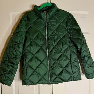 Mango Rhombus Water-Repellent Quilted Jacket Size Small